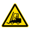 Marquage au sol - Danger chariots élévateurs - DIN51130 -ISO 7010