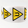 Rouleau de Pictos de Danger - Champ magnétique - W006 - ISO 7010