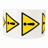 Rouleau de Pictos de Danger - Danger général - W001 - ISO 7010