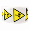 Rouleau de Pictos de Danger - Eléments pointus - W022 - ISO 7010