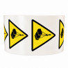 Rouleau de pictos - Danger charges suspendues - W015 - 250 ex