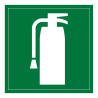 Signalétique incendie - Pictogramme Extincteur - ISO 7001