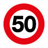 Panneau B14 Limitation 50 km/h Classe I NF