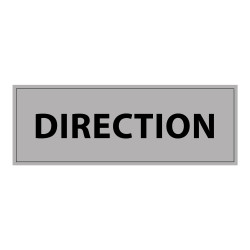 Panneau d'information bureau - Direction - 210 x 75 mm - PVC