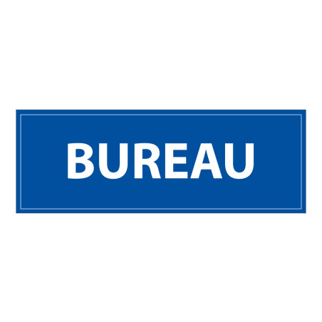 Signalétique d'information - Pictogramme Bureau - 210 x 75 mm