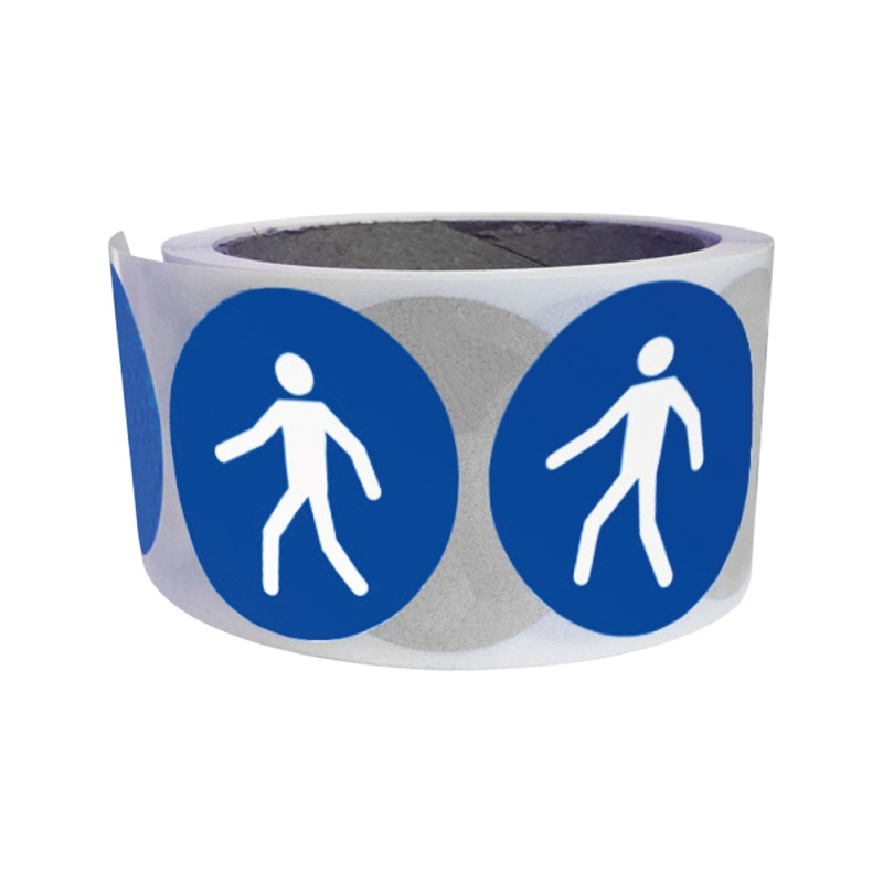 Rouleau de Pictos d'Obligation - Utiliser le passage - M024