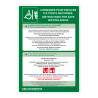 Poster - Consignes Espace d'Attente Sécurisé - A3 Plastifié