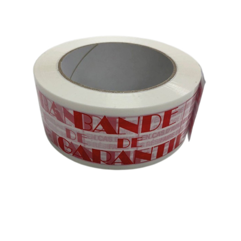 Ruban adhésif - Bande de Garantie - Polypropylène - 48 mm x 100 m