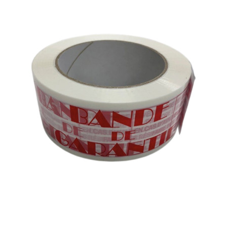 Ruban adhésif - Bande de Garantie - Polypropylène - 48 mm x 100 m