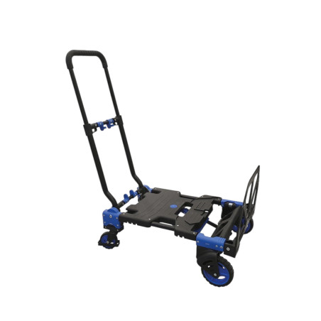 Chariot manutention pliable - Alu et Polypropylène - Charge 137kg
