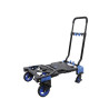 Chariot manutention pliable - Alu et Polypropylène - Charge 137kg