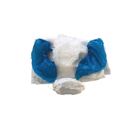 Kit Protection Jetable - Blouse Masque Surchaussures Charlotte