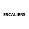 Signalétique d'information - Pictogramme Escaliers - 210 x 75 mm