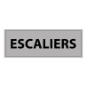 Signalétique d'information - Pictogramme Escaliers - 210 x 75 mm