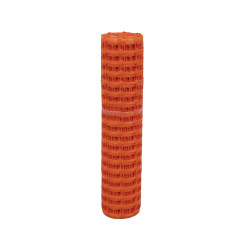 Barrière grillage souple - Orange - Polypropylène - 1000 x 50 m