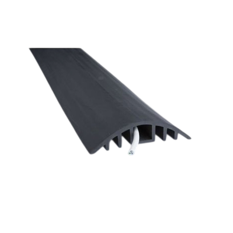 Protège-câble électrique Ø8mm  - Elastomère résistant - L 2,5 m 