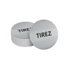 Panneau d'information - Tirez - Diam 83 mm - Acier inoxydable