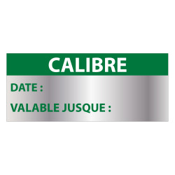 Étiquettes remplissables - Calibre - 38x16 mm - 350 ex