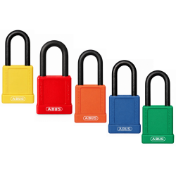 Cadenas de consignation ABUS anse acier 38 mm - Aluminium