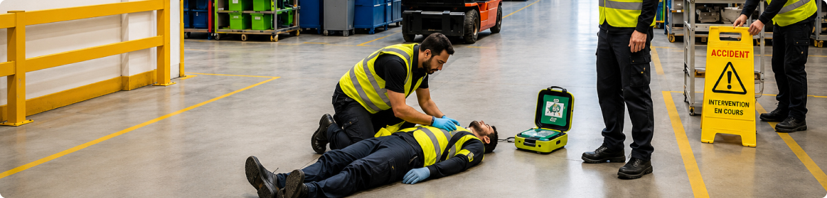Sauveteur secouriste du travail (SST) : formation et rôle