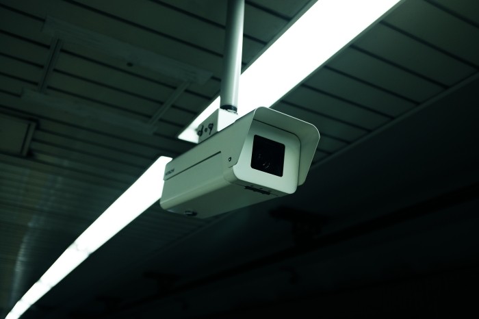 Caméra de surveillance en image